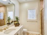 Guest Bathroom with Shower at 20 Knotts Way
